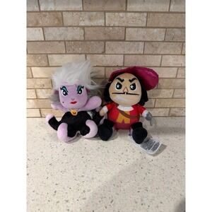 2025 Disney Parks Wishables Shimmer Villains Plush bundle